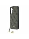 Guess Guess 4G Charm Zadní Kryt pro Samsung Galaxy A56 Brown