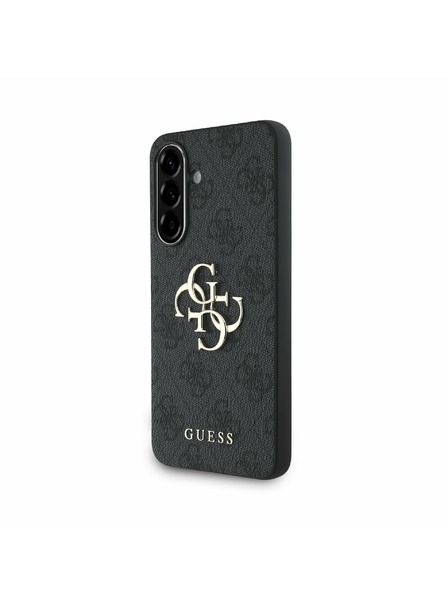 Guess Guess PU 4G Metal Logo Zadní Kryt pro Samsung Galaxy A56 Grey