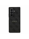Guess Guess PU Leather 4G Colored Ring Magnetic Zadní Kryt pro Samsung Galaxy Z Fold 7 Black