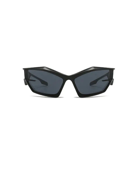 VEYREY VeyRey Unisex futuristické sluneční brýle Calictor černé univerzální