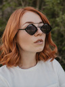 VEYREY Černé unisex sluneční brýle VeyRey Aeltimpion
