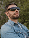VEYREY Černé unisex sluneční brýle VeyRey Binneon