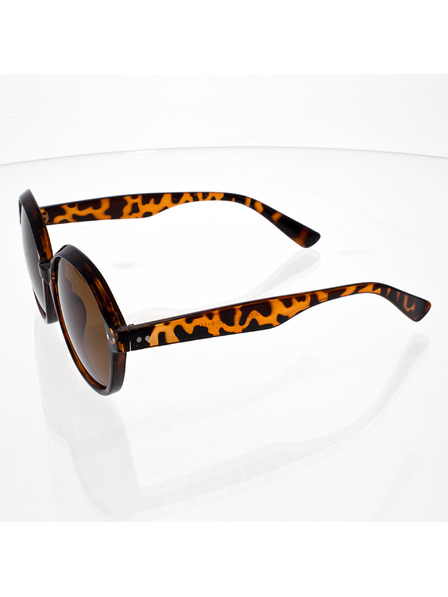 OEM OEM Dámské sluneční brýle oversize Bugs leopard