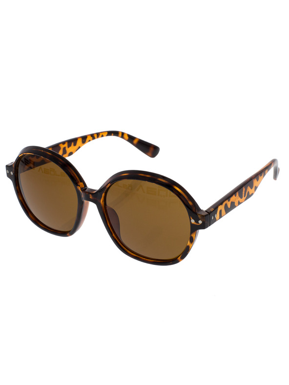 OEM OEM Dámské sluneční brýle oversize Bugs leopard