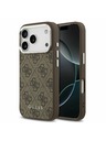 Guess Guess 4G MagSafe Zadní Kryt pro iPhone 17 Pro Brown