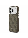 Guess Guess 4G MagSafe Zadní Kryt pro iPhone 17 Pro Brown