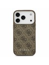 Guess Guess 4G MagSafe Zadní Kryt pro iPhone 17 Pro Brown