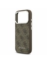 Guess Guess 4G MagSafe Zadní Kryt pro iPhone 17 Pro Brown
