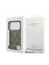 Guess Guess 4G MagSafe Zadní Kryt pro iPhone 17 Pro Brown