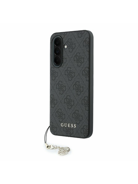 Guess Guess 4G Charm Zadní Kryt pro Samsung Galaxy A37 Black