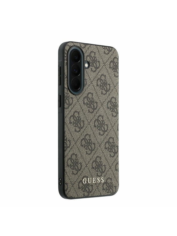 Guess Guess 4G Charm Zadní Kryt pro Samsung Galaxy A37 Brown