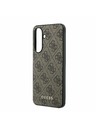 Guess Guess 4G Charm Zadní Kryt pro Samsung Galaxy A37 Brown