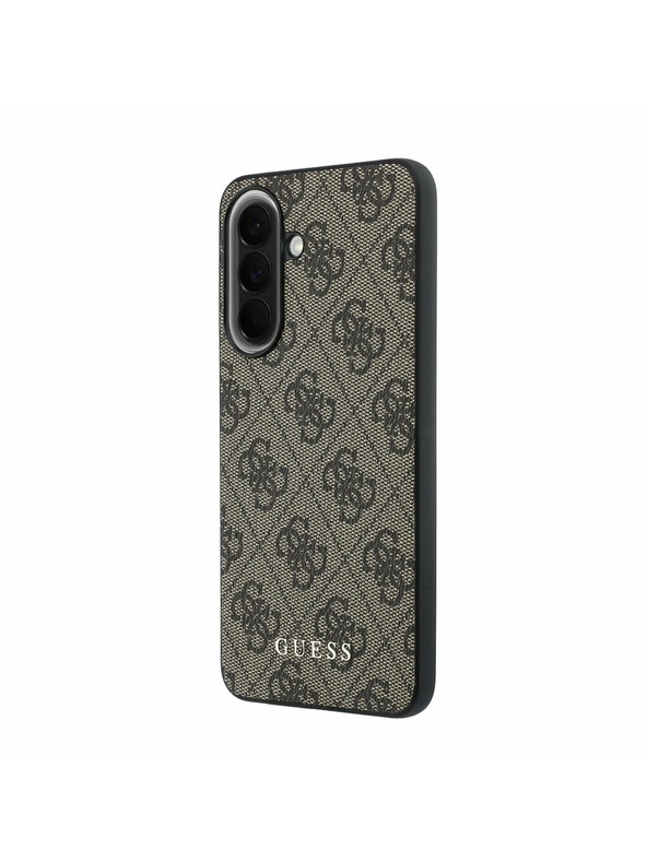 Guess Guess 4G Charm Zadní Kryt pro Samsung Galaxy A57 Brown