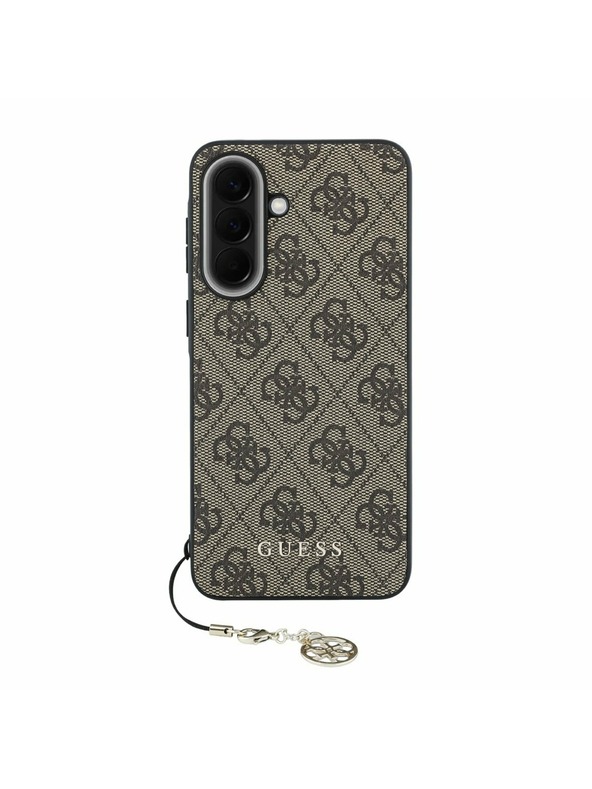 Guess Guess 4G Charm Zadní Kryt pro Samsung Galaxy A57 Brown