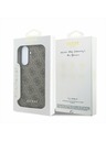 Guess Guess 4G Charm Zadní Kryt pro Samsung Galaxy A57 Brown