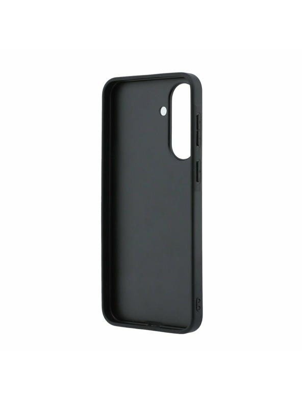 Karl Lagerfeld Karl Lagerfeld Liquid Silicone Metal Karl and Choupette Zadní Kryt pro Samsung Galaxy A37 Black