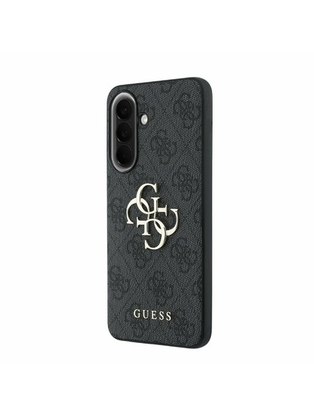 Guess Guess PU 4G Metal Logo Zadní Kryt pro Samsung Galaxy A57 Grey