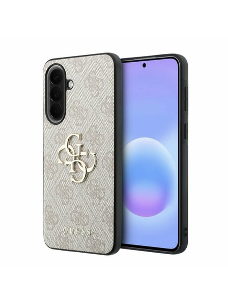 Guess Guess PU 4G Metal Logo Zadní Kryt pro Samsung Galaxy A57 Pink
