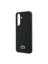 Lacoste Lacoste Iconic Petit Pique Woven Logo MagSafe Zadní Kryt pro Samsung Galaxy A37 Black