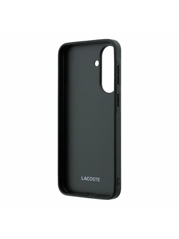 Lacoste Lacoste Iconic Petit Pique Woven Logo MagSafe Zadní Kryt pro Samsung Galaxy A37 Black