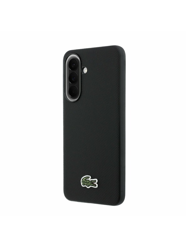 Lacoste Lacoste Iconic Petit Pique Woven Logo MagSafe Zadní Kryt pro Samsung Galaxy A57 Black