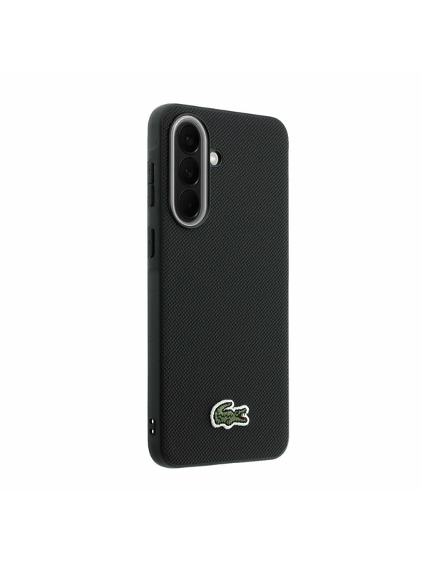 Lacoste Lacoste Iconic Petit Pique Woven Logo MagSafe Zadní Kryt pro Samsung Galaxy A57 Black