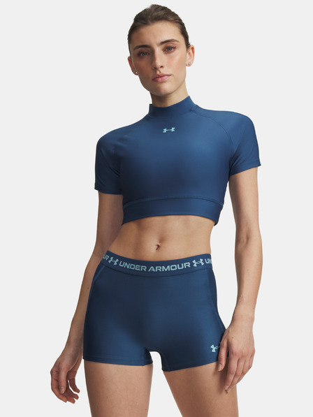 Under Armour Dámské tričko Under Armour HeatGear Crop Mock SS