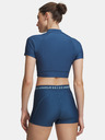 Under Armour Dámské tričko Under Armour HeatGear Crop Mock SS