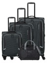 Travelite Sada cestovních kufrů Travelite Corsiica S,M,L,BB Black