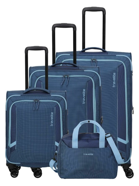 Travelite Sada cestovních kufrů Travelite Corsiica S,M,L,BB Blue