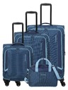 Travelite Sada cestovních kufrů Travelite Corsiica S,M,L,BB Blue