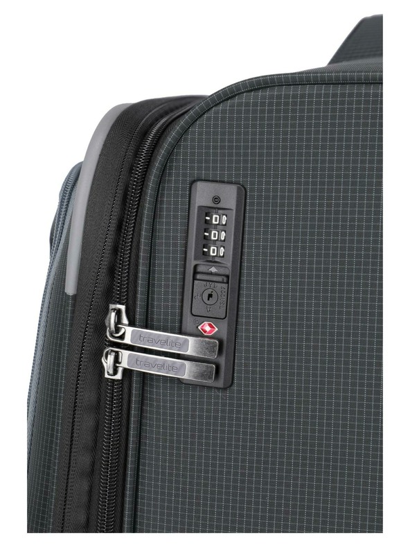 Travelite Cestovní kufr Travelite Corsiica M Black