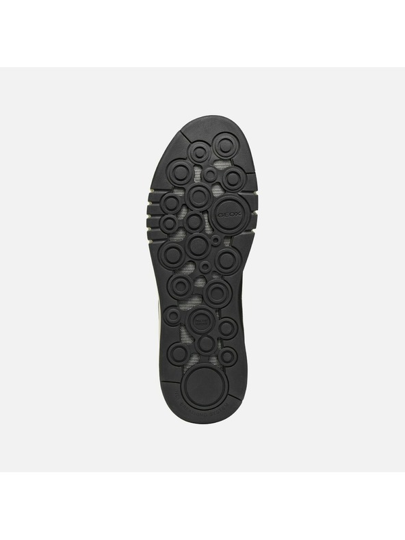Geox Tmavě hnědé pánské tenisky Geox Aerantis Plus Fast in