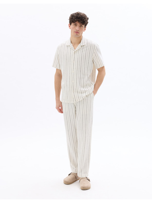 Celio Košile Nastripe7 s krátkým rukávem