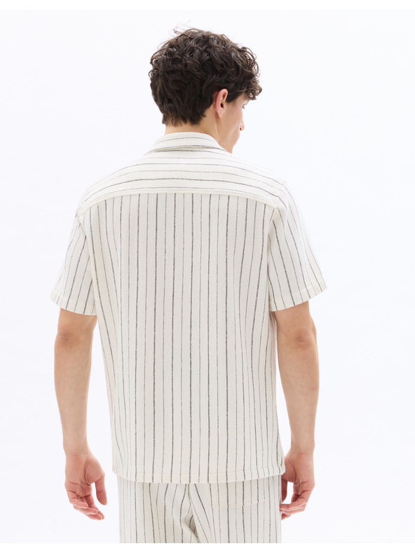 Celio Košile Nastripe7 s krátkým rukávem