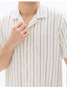 Celio Košile Nastripe7 s krátkým rukávem