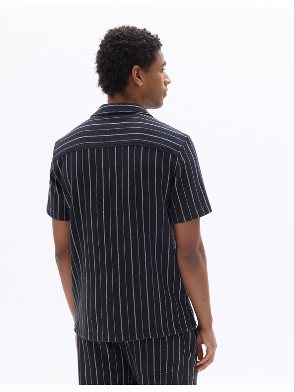 Celio Košile Nastripe7 s krátkým rukávem
