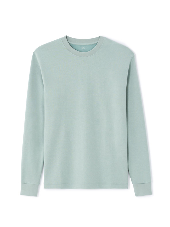 Celio Tričko Leheml oversize s dlouhým rukávem