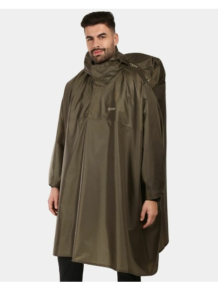 Kilpi Unisex pončo pláštěnka Kilpi RAIT-U Khaki