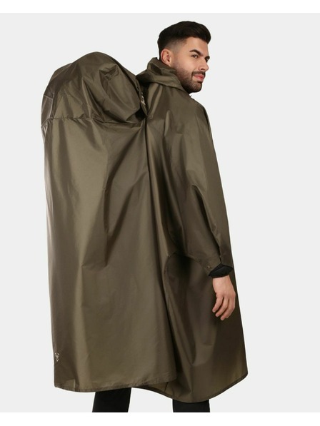 Kilpi Unisex pončo pláštěnka Kilpi RAIT-U Khaki