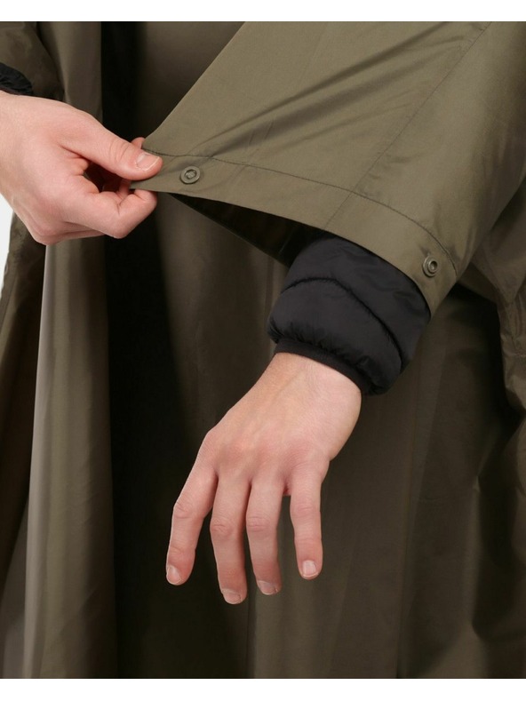 Kilpi Unisex pončo pláštěnka Kilpi RAIT-U Khaki