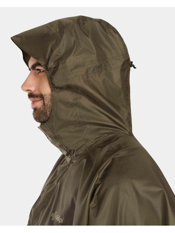 Kilpi Unisex pončo pláštěnka Kilpi RAIT-U Khaki