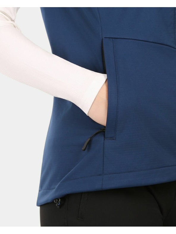 Kilpi Dámská softshellová vesta Kilpi NOIL-W Tmavě modrá