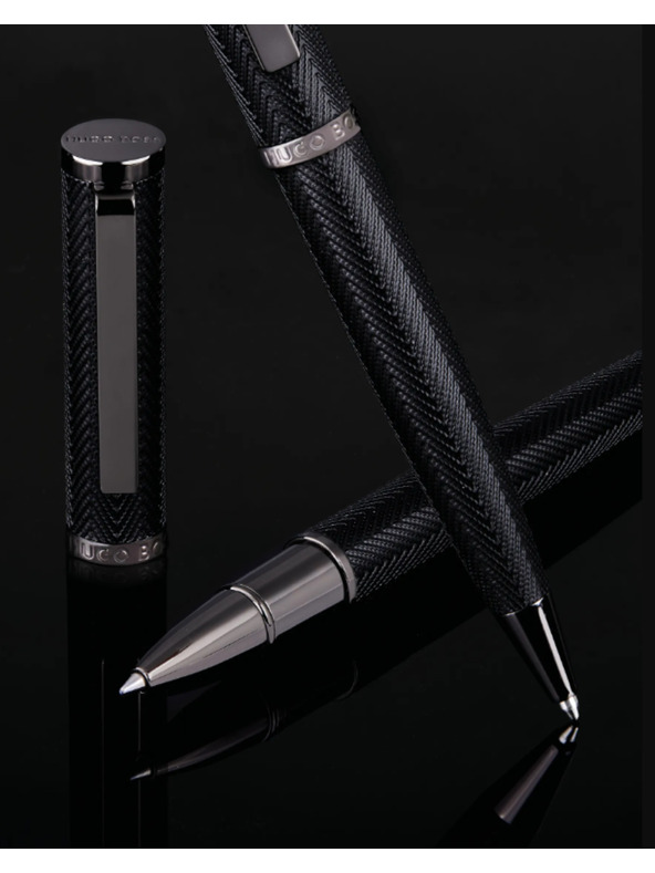 Hugo Boss Kuličkové pero HUGO BOSS Herringbone HSI1064B