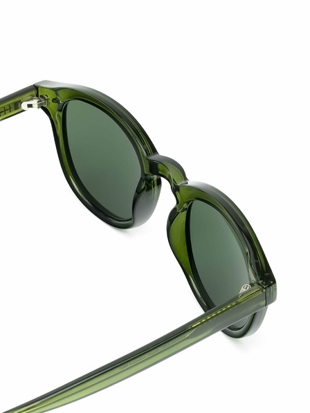 ECO Shades Unisex sluneční brýle ECO Shades Lupo Transparent Green 8678