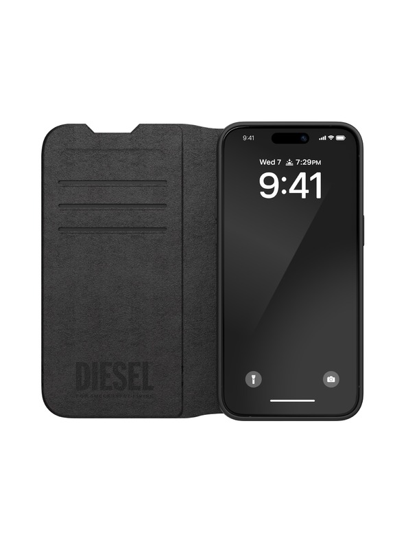 Diesel Diesel pouzdro pro iPhone 15 Pro Max černé 54172