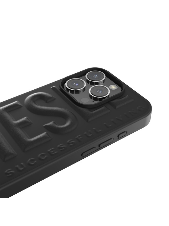 Diesel Diesel 3D kryt pro iPhone 16 Pro Biscotto černý 60210