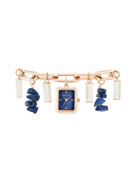 Anne Klein Dámské hranaté hodinky Anne Klein AK/4108BLCH