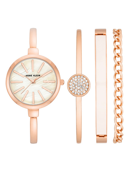 Anne Klein Dárková sada hodinek a náramků Anne Klein, AK/1470RGST