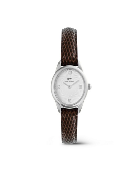Daniel Wellington Dámské hodinky Daniel Wellington Ophelia Mini Lizard Guilloché kožené DW00100888